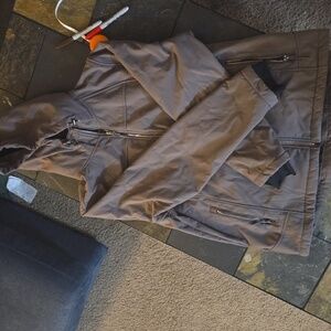 Free Country Gray Super Softshell Jacket